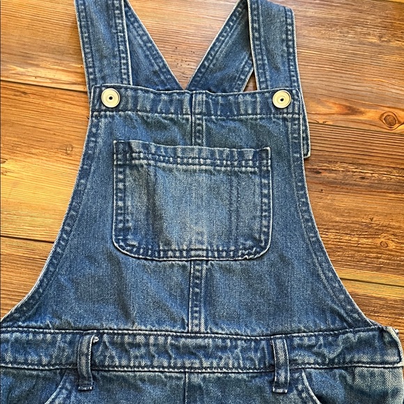 The Children's Place Blue Denim Overall Dress - Picture 2 of 5